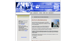 Desktop Screenshot of federcoordinatori.org